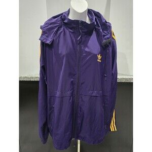 Retro 2008 Adidas Originals LA Lakers Style Track Top Jacket XL